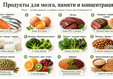 Витамины для памяти.